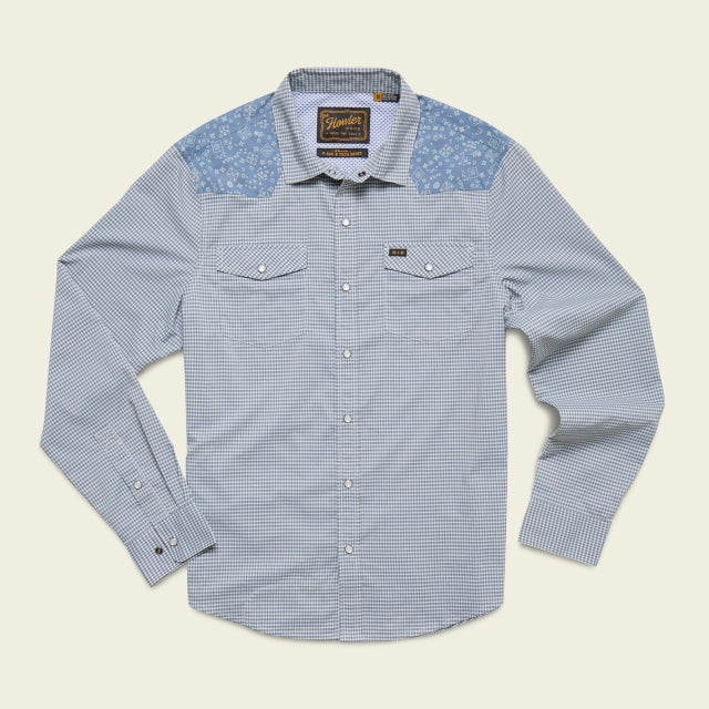 Howler Brothers H Bar B Tech Longsleeve Wild Rag / Blue Mirage
