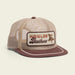 Howler Brothers Unstructured Snapback Hats Feedstore / Osprey Prey/ Khaki / Brown