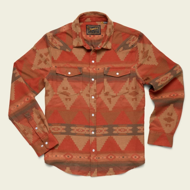 Howler Brothers Sheridan Flannel Mitla Motifs / Terracotta