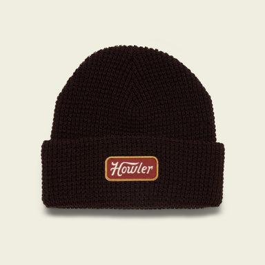Howler Brothers Hawkeye Beanie Howler Script / Dark Brown