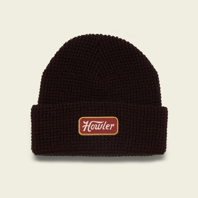 Howler Brothers Hawkeye Beanie Howler Script / Dark Brown
