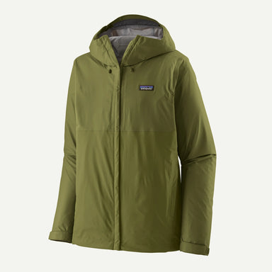 Patagonia Mens Torrentshell 3L Rain Jacket caper green