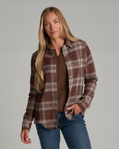 Kuhl Whisper Flannel FRENCH ROAST