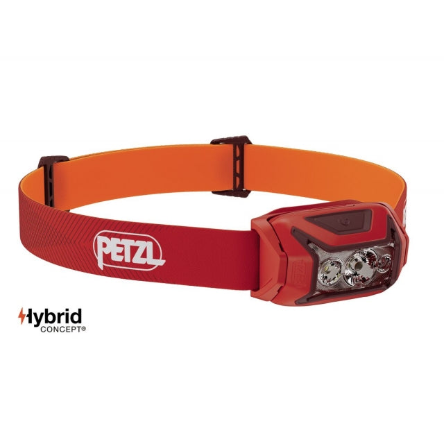 Petzl Lamp Actik Black Red