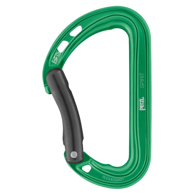 Petzl Carabiner Spirit Bent Green