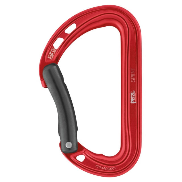 Petzl 6 Carabinerspirit Bent Red