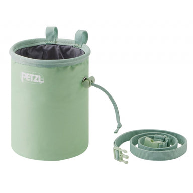 Petzl Chalk Bag Bandi Bright Blue Jade Green