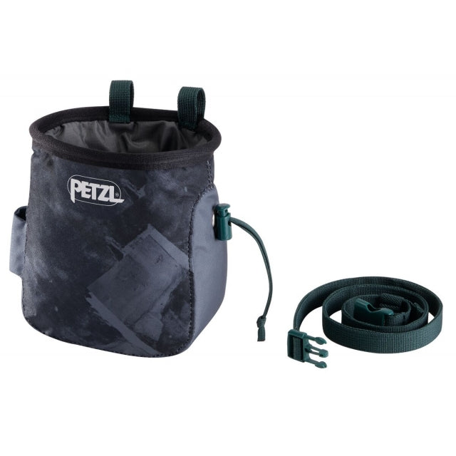 Petzl Chalk Bag Saka Dark Gray