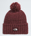 The North Face Cozy Chunky Cabin Beanie sumac/cardinal red/mars dust/white dune