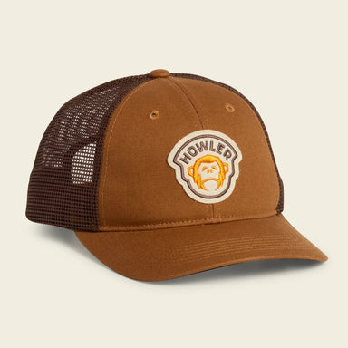 Howler Brothers Mens Standard Hats - El Mono Badge : Duck Brown El Mono Badge : Duck Brown