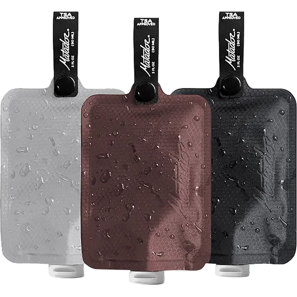 Matador Equipment Flatpak Toiletry Bottle (3-pack) Multi-Color