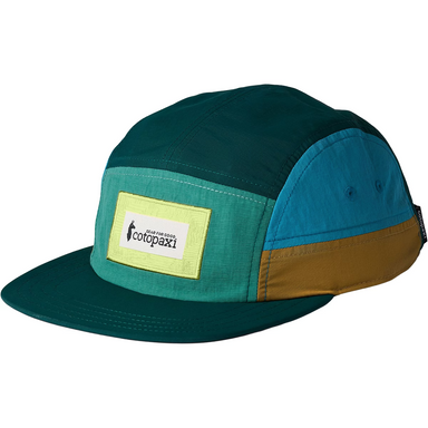 Cotopaxi Zen Garden Tech 5-panel Hat juniper and deep ocean