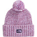 The North Face Cozy Chunky Cabin Beanie lite lilac/peak purple/eternal purple/tnf red