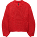 Prana Womens Sunday River Crewneck Sweater Pikes Red