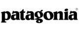 Patagonia logo in black on a white background