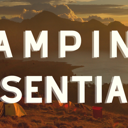 Camping Essentials Banner