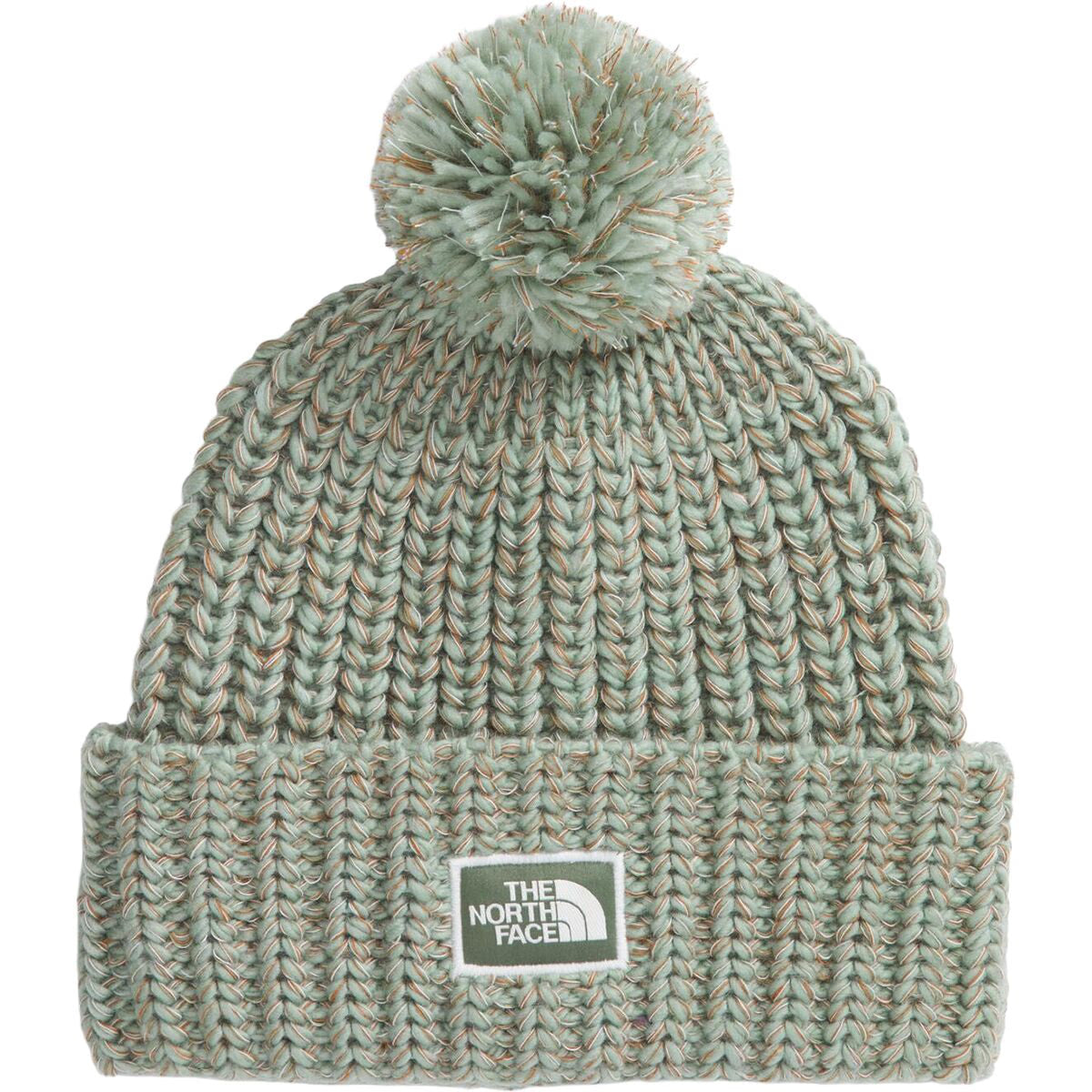 The North Face Cozy Chunky Cabin Beanie slate moss/bark mist/burnt umber/white dune