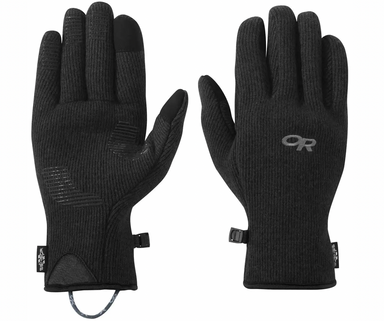 Outdoor Research Flurry Sensor Gloves Solid Black