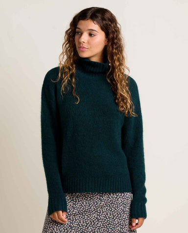 Toad&Co Womens Toddy T-Neck Sweater cabin