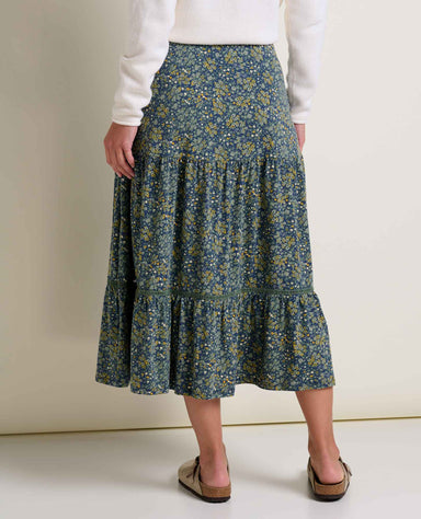 Toad&co Marigold Tiered Midi Skirt