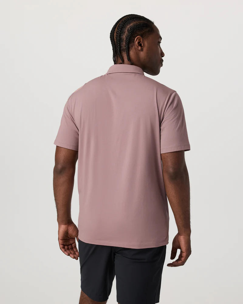 Vuori Mens Shortsleeve Feather Polo