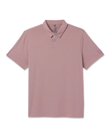 Vuori Mens Shortsleeve Feather Polo