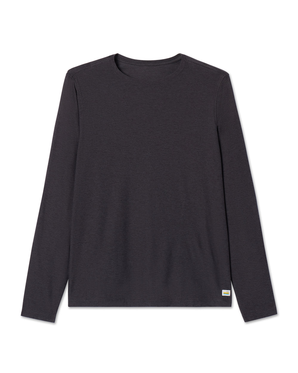 Vuori Longsleeve Strato Tech Tee Charcoal Heather