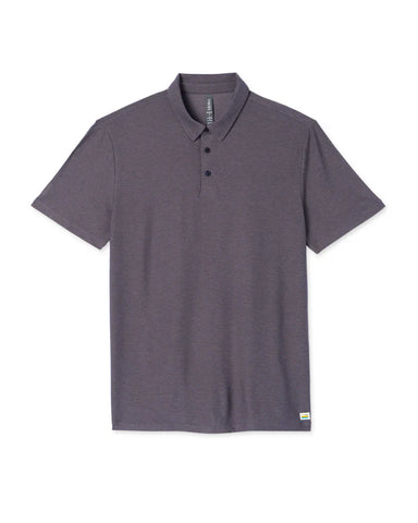 Vuori Strato Tech Polo Chambray Heather