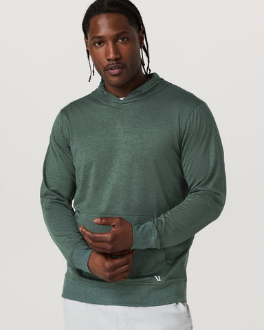 Vuori Sunday Hoodie 2.0 Agate Green Heather