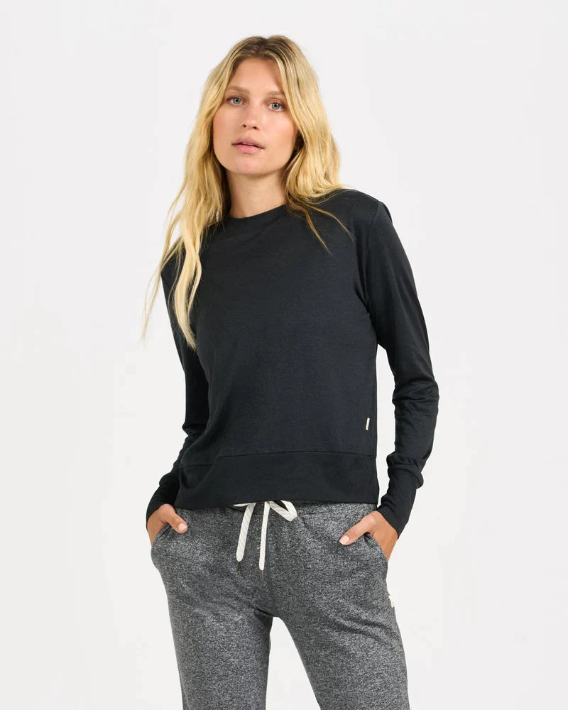 Vuori Daydream Crew Light Heather Grey