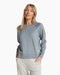 Vuori Womens Longsleeve Halo Crew Ecru Heather