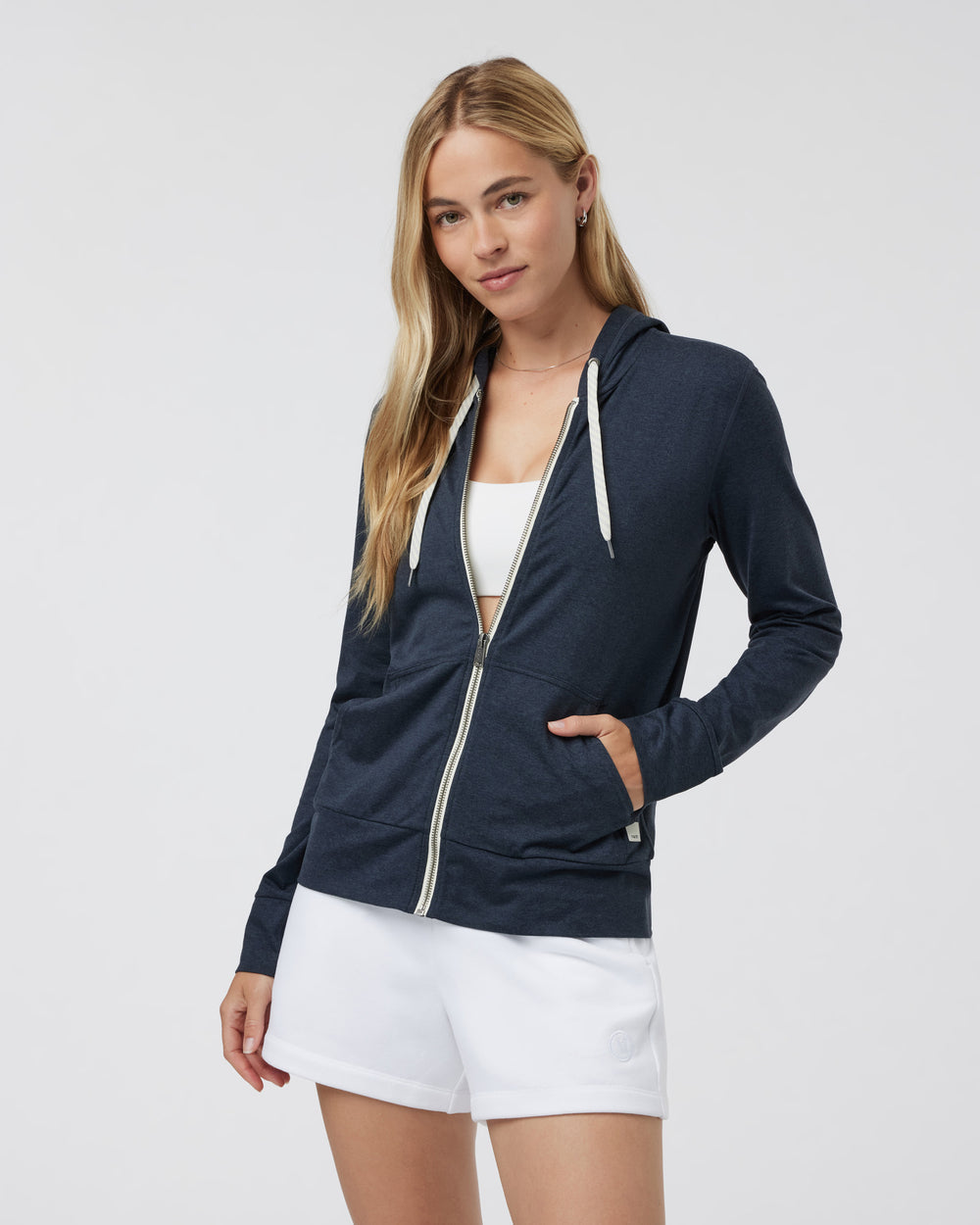 Vuori Halo Performance Hoodie 2.0 Midnight Heather