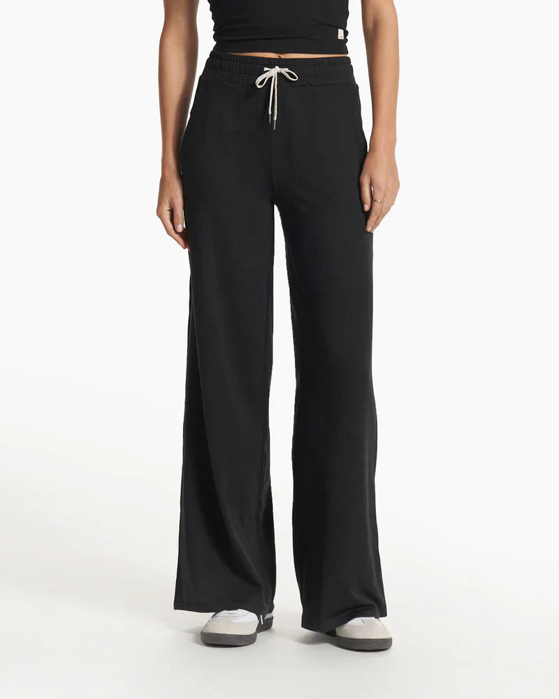 Vuori Halo Essential Wideleg Ecru Heather