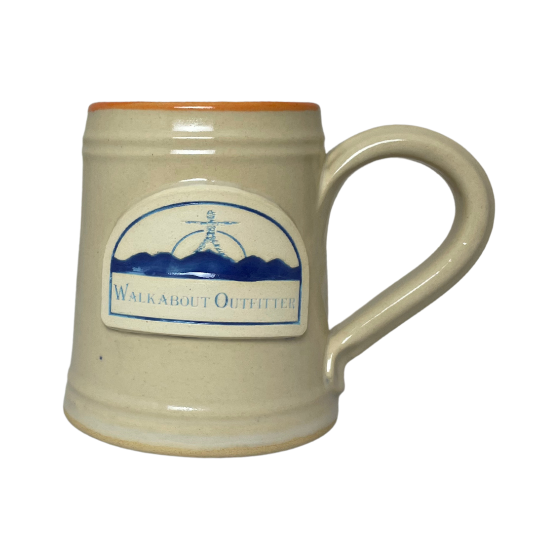 Walkabout Outfitter Walkabout Pottery Mug Blue/Orange 10oz