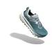 Blue running shoe on a transparent background