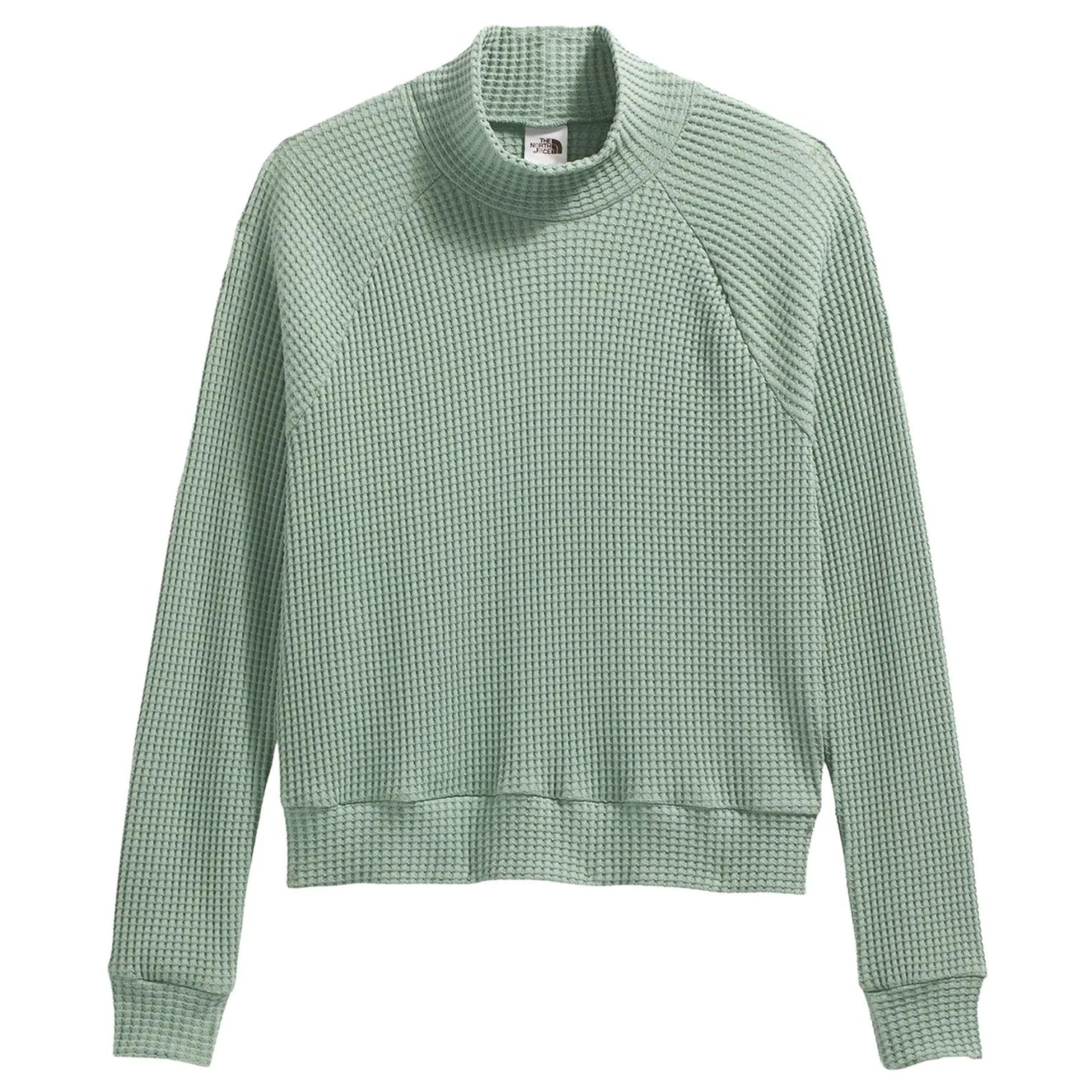 The North Face Womens L/S Mock Neck Chabot slate moss