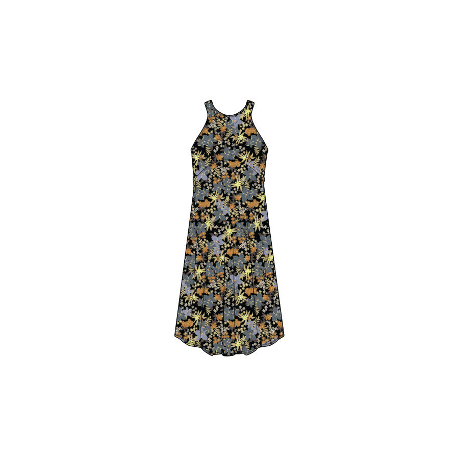 Prana Jewel Lake Summer Dress Black Summer Nights