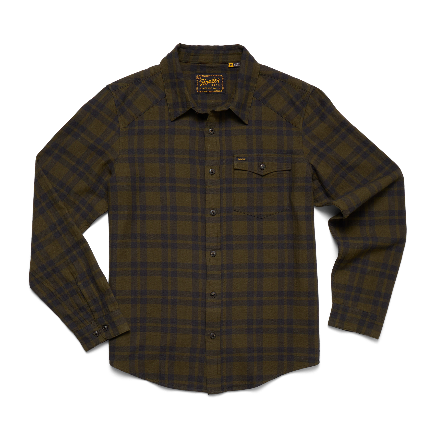 Howler Brothers La Grange Lightweight Flannel - Cohen Plaid : Forest Cohen Plaid : Forest
