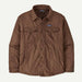 Patagonia Lightweight Insulated Fjord Flannel Shirt Berm Brown
