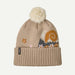 Patagonia Powder Town Beanie Dark Natural