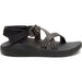 Chaco Cushz Extra Cushioned Sandal Frond Syrup Frond Black