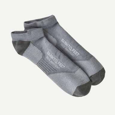 Patagonia Farm To Feet Damascus Light Targeted Cushion Low Socks Charcoal