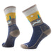 Smartwool Everyday Lifestyle Hare Chase Crew Socks Deep Navy