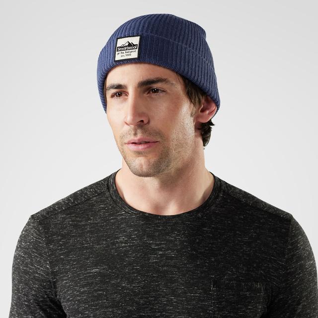 Smartwool Patch Beanie Hat Nightfall Blue