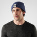 Smartwool Patch Beanie Hat Nightfall Blue