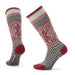 Smartwool Everyday Popcorn Snowflake Pattern Crew Socks Ash