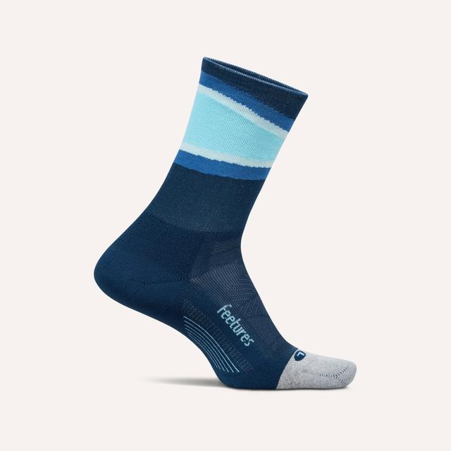 Feetures Elite Light Cushion Mini Crew Blue Bounce