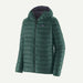 Patagonia Down Sweater Hoody Cascade Green