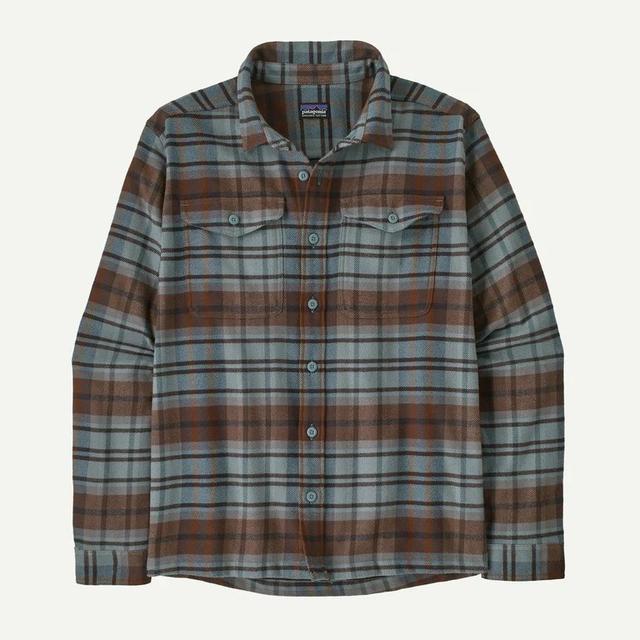 Patagonia Fjord Flannel Shirt Rising Storm: Blue Sage