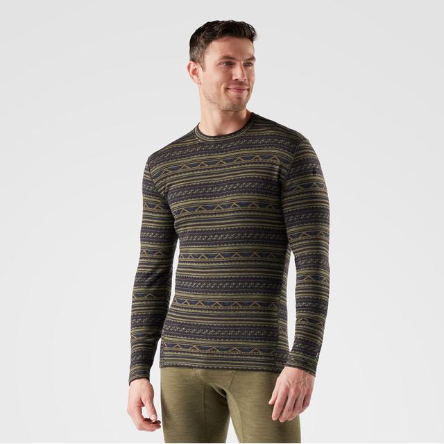 Smartwool Classic Thermal Merino Base Layer Crew Top Winter Moss Summit Soul